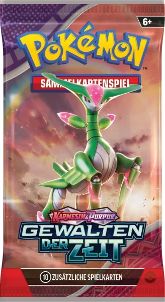 Pokemon Gewalten der Zeit Booster 4